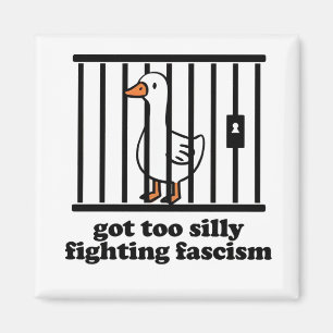 Te gek geworden om te vechten tegen fascisme Geen Magneet