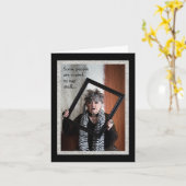 Te gek om Wenskaart te zeggen Kaart (Gele Bloem)