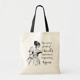 Te gek op boeken Louisa May Alcott Tas