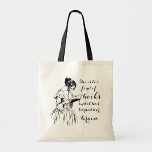 Te gek op boeken Louisa May Alcott Tas