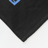Te gek Strafvak Hockey Gans Grappige Meme Fleece Deken (Hoek)