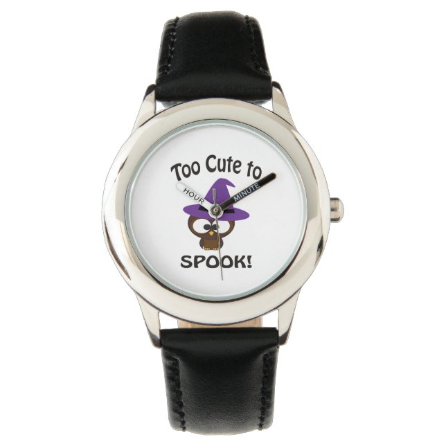 Te gek voor Spook! Owl Witch Horloge (Voorkant)