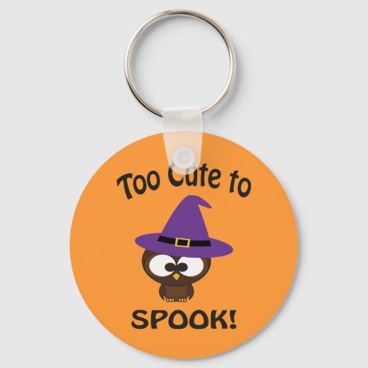 Te gek voor Spook! Owl Witch Sleutelhanger (Voorkant)