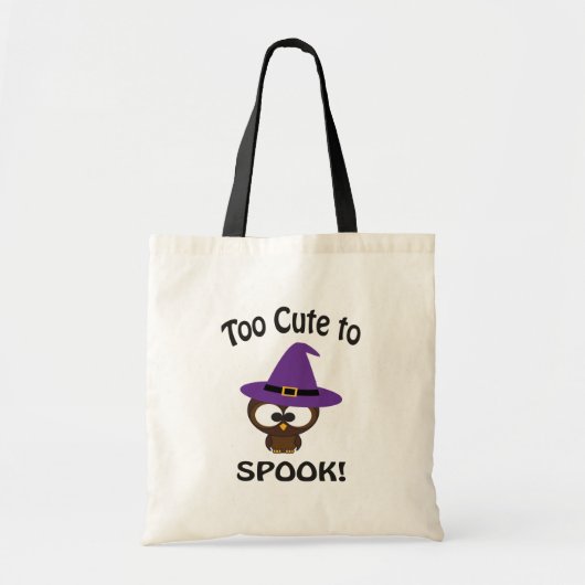 Te gek voor Spook! Owl Witch Tote Bag (Voorkant)