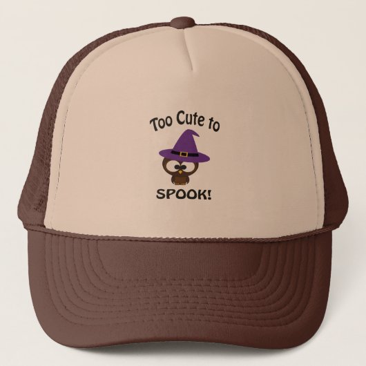 Te gek voor Spook! Owl Witch Trucker Pet (Voorkant)