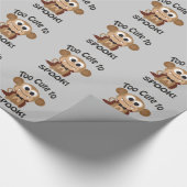 Te gek voor woorden. Vampire Monkey Cadeaupapier (Hoek)