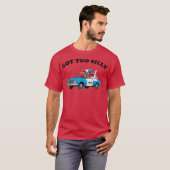 Te Gekke Funny Goose gearresteerd T-shirt (Voorkant volledig)