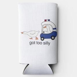 Te Gekke Funny Goose Police Humor Seltzer Blikjeskoeler