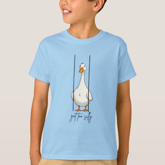 Te Gekke Gans Geworden T-shirt (Voorkant)