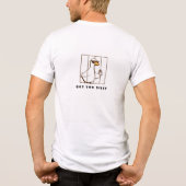 Te Gekke Grappige Gans T-Shirt (Achterkant)
