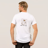 Te Gekke Grappige Gans T-Shirt (Achterkant volledig)