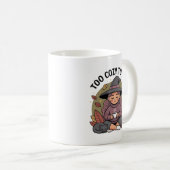 Te Gezellig om te Hex - Chibi Witch Tea Koffiemok (Voorkant rechts)