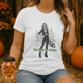 Te ghoul voor school Halloween T-shirt; Ghoul Girl T-shirt