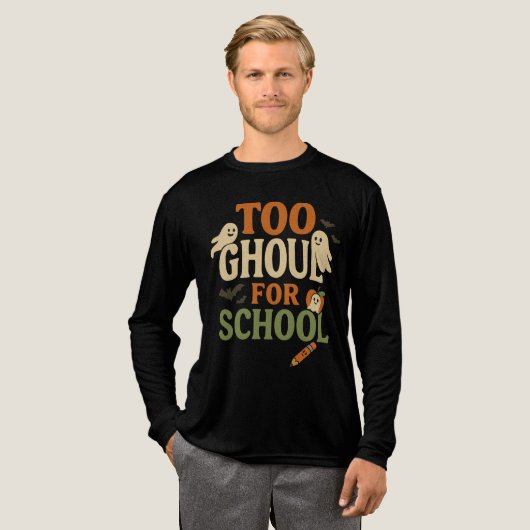 Te Ghoul voor School Teacher Halloween Shirt (Voorkant)