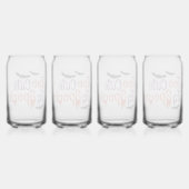 Te gif aan Spook Halloween Blikvorm Glas (Achterkant)