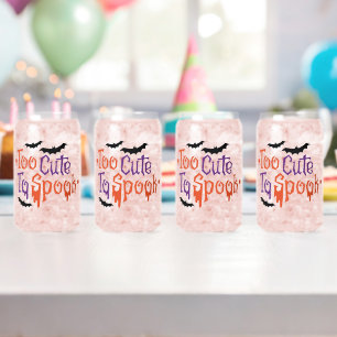 Te gif aan Spook Halloween Blikvorm Glas