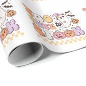 Te gif aan Spook Halloween Cadeaupapier (Rol Hoek)
