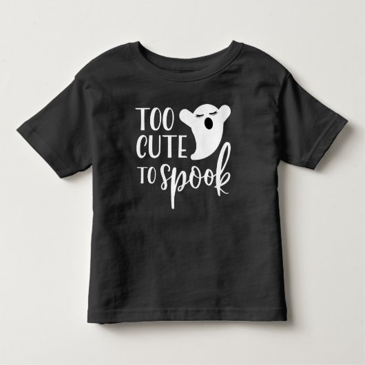 Te gif aan Spook Halloween Kinder Shirts (Voorkant)