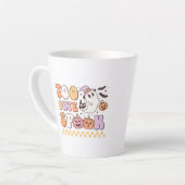 Te gif aan Spook Halloween Latte Mok (Linkerhoek)