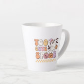 Te gif aan Spook Halloween Latte Mok (Rechterhoek)