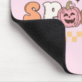 Te gif aan Spook Halloween Muismat (Hoek)