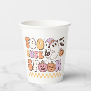 Te gif aan Spook Halloween Papieren Bekers
