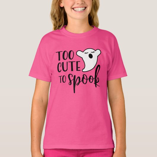 Te gif aan Spook Halloween T-shirt (Voorkant)