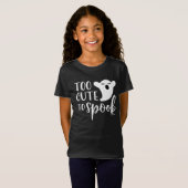Te gif aan Spook Halloween T-shirt (Voorkant volledig)