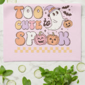 Te gif aan Spook Halloween Theedoek (Gevouwen)