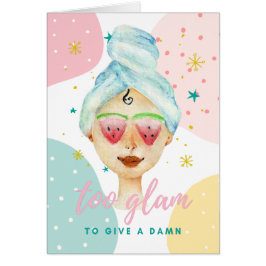 Te glam om een dam te geven..