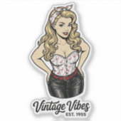 Te glamour om een kudde te geven 🦩 sticker (Voorkant)
