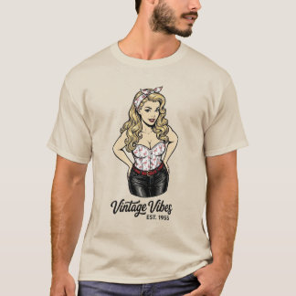 Te glamour om een kudde te geven 🦩 t-shirt