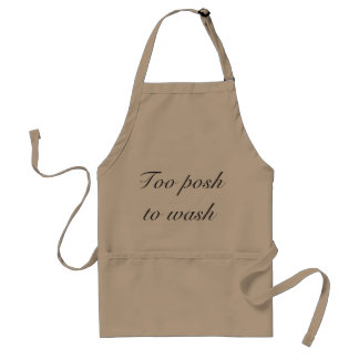 Te goed om (de afwas!) Apron te wassen Standaard Schort