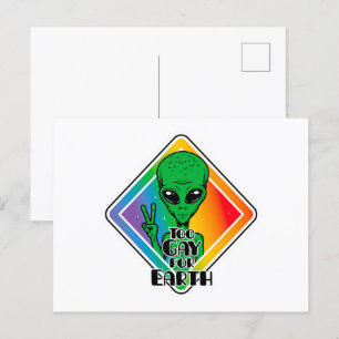 Te grazen voor de aarde briefkaart