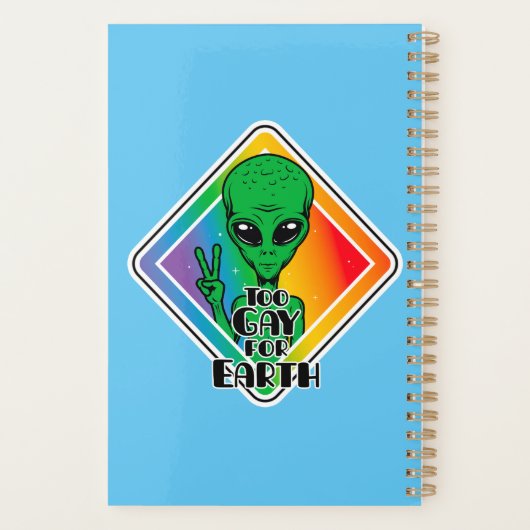 Te grazen voor de aarde planner (Achterkant)