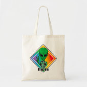 Te grazen voor de aarde tote bag (Voorkant)