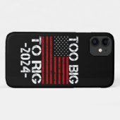 Te groot om te manipuleren 2024 verkiezingen Case-Mate iPhone case (Achterkant (horizontaal))