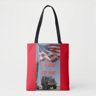 TE GROOT OM TE RIGGEN TOTE BAG