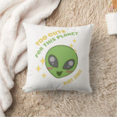 Te hard voor deze planeet speciaal gepersonaliseer kussen (Deken)