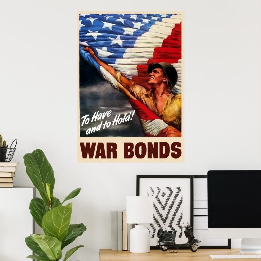 Te hebben en te houden — WW2-Poster Poster (Thuiskantoor)