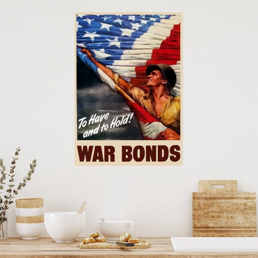 Te hebben en te houden — WW2-Poster Poster (Keuken)