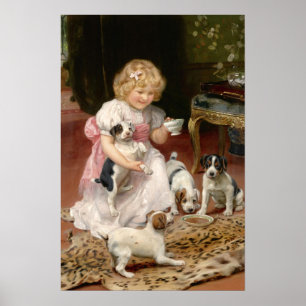 Te heet Arthur John Elsley Poster