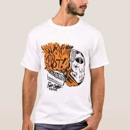 TE HEET! cartoon schedel T-shirt
