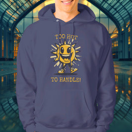 Te heet om aan te pakken! - Sizzling Sun Hoodie