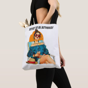 Te heet om lastig gevallen te worden met een leuk tote bag