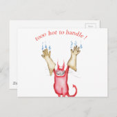 Te heet om te hanteren, Tony Fernandes Briefkaart (Voorkant / Achterkant)