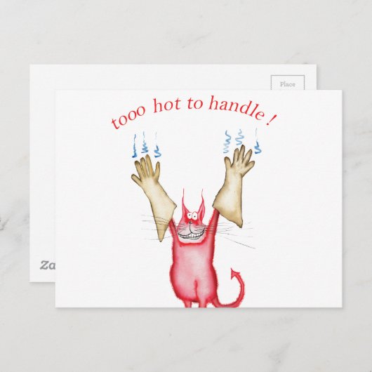 Te heet om te hanteren, Tony Fernandes Briefkaart (Voorkant / Achterkant)