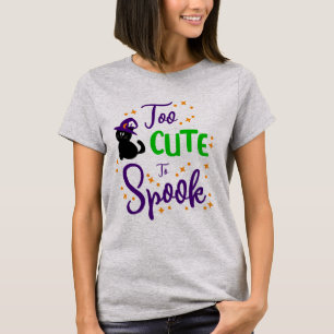 Te heet om te laten schrikken T-shirt Cute Hallowe
