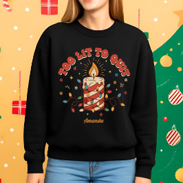 Te heet om te stoppen Grappige Kerst T-shirt