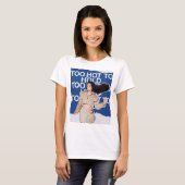 Te heet om vast te houden (Nora Fatehi) T-shirt (Voorkant volledig)